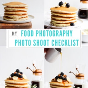 My Food Photography Photo Shoot Checklist - save this one away for reference during your photo shoots! #foodphotography #foodstyling #foodstylingtips #foodblogging