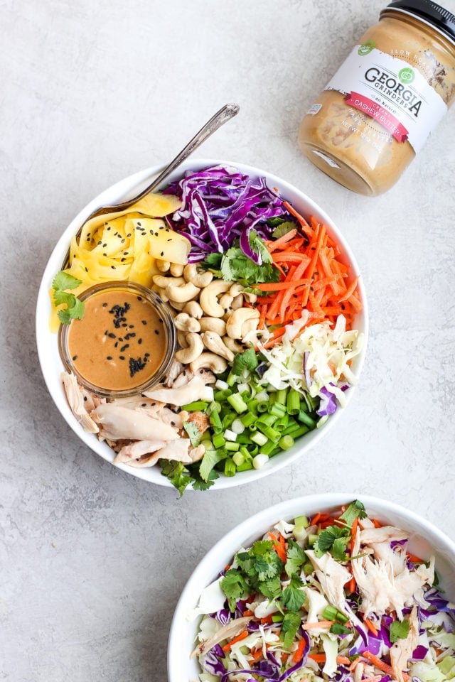 20 Minute Asian Chopped Rotisserie Chicken Salad