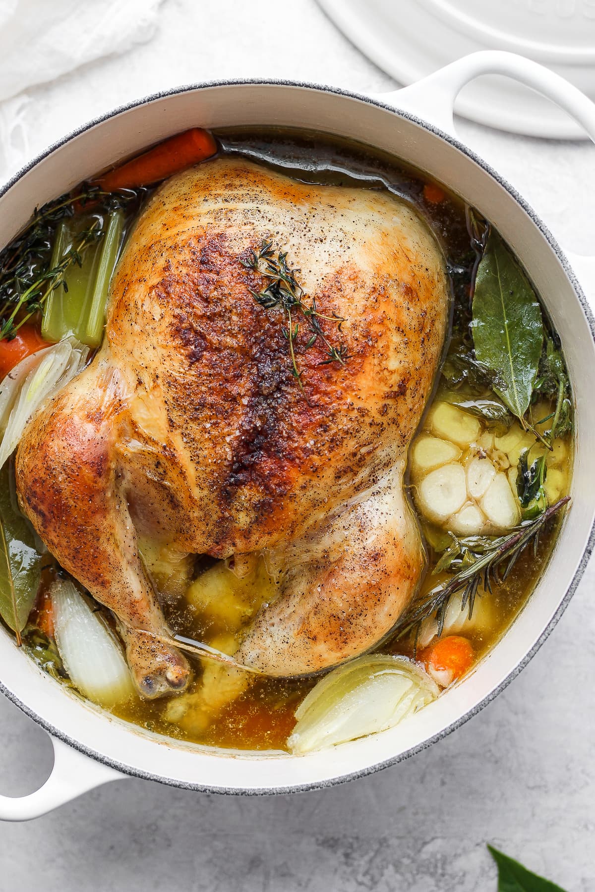 A Fantastic Roasted Chicken Stock Recipe