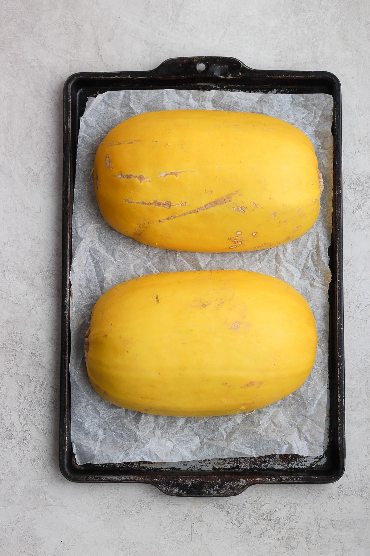 How to Roast Spaghetti Squash in the Oven - The Wooden Skillet