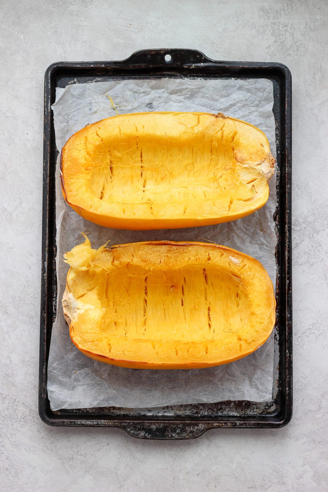 How to Roast Spaghetti Squash in the Oven 