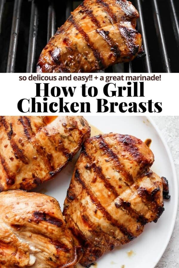 How to Grill Chicken Breasts (so they turn out juicy every time!) The
