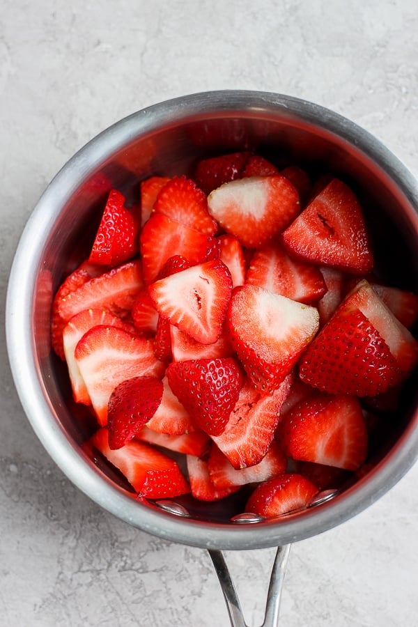 strawberry chia pudding