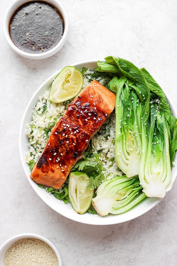 An easy recipe for the best ginger sesame salmon.