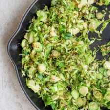 Easy Shaved Brussel Sprouts-image