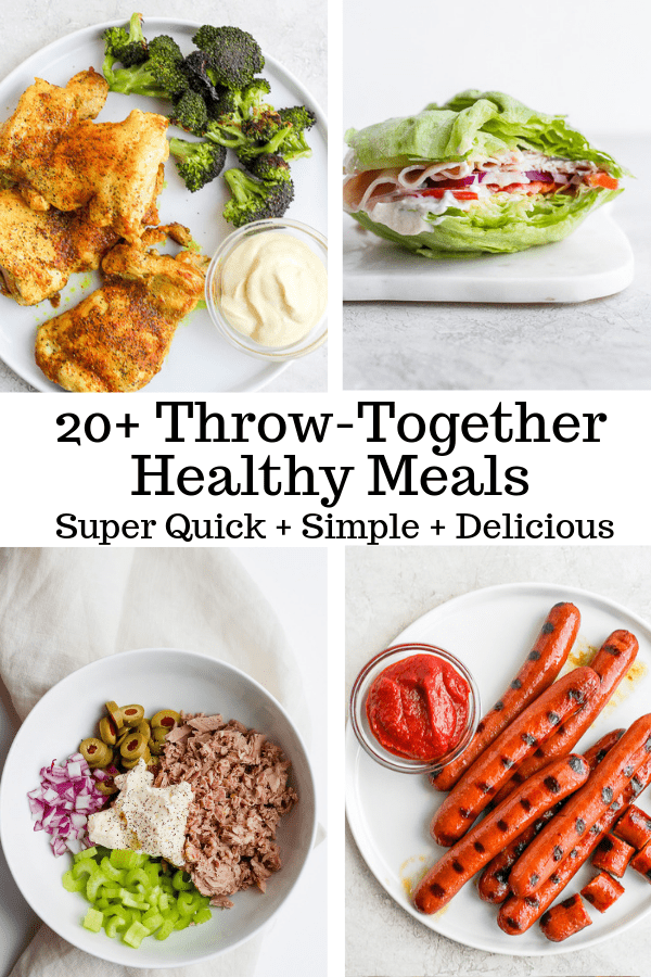 20 Easy Lunch Ideas (Quick and Healthy!)