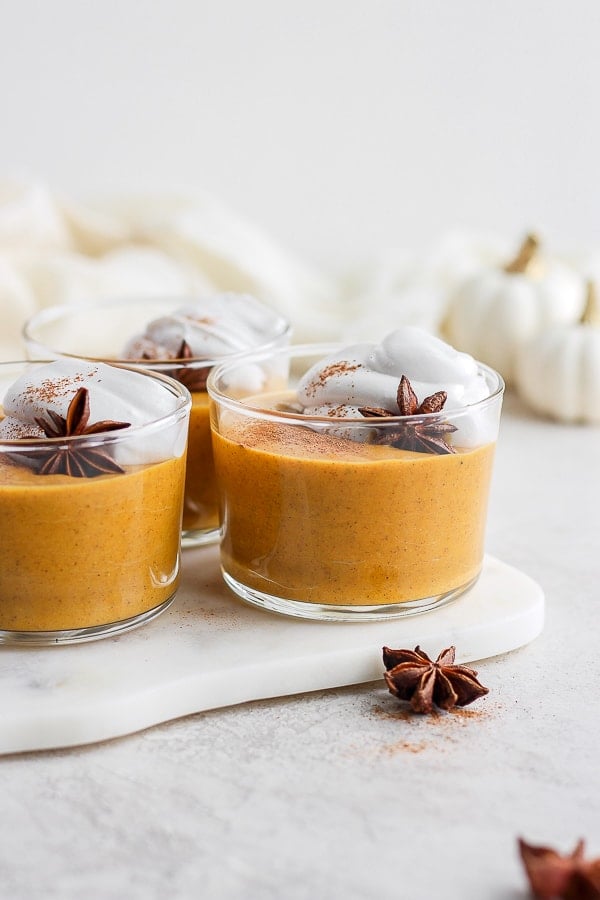 Pumpkin pudding recipe.