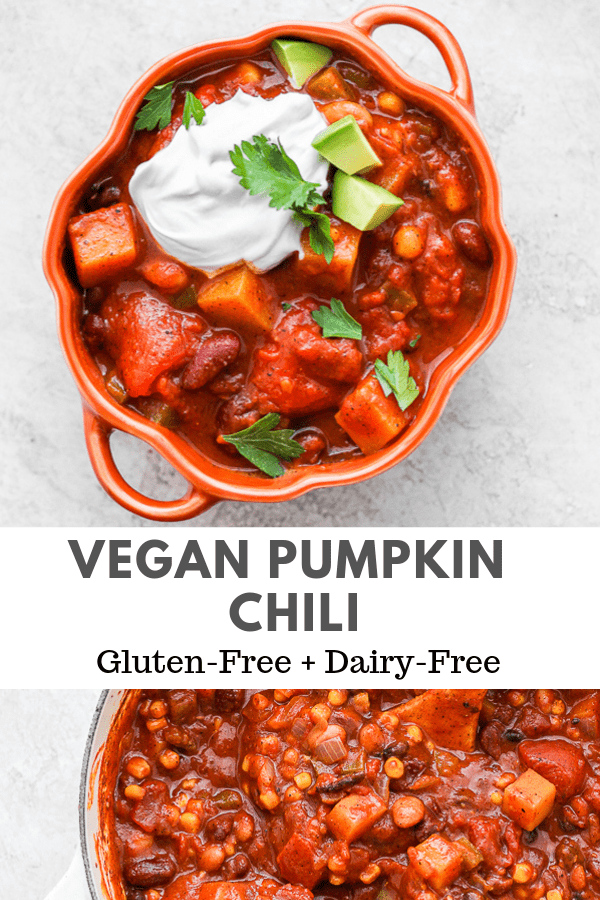 vegan pumpkin chili