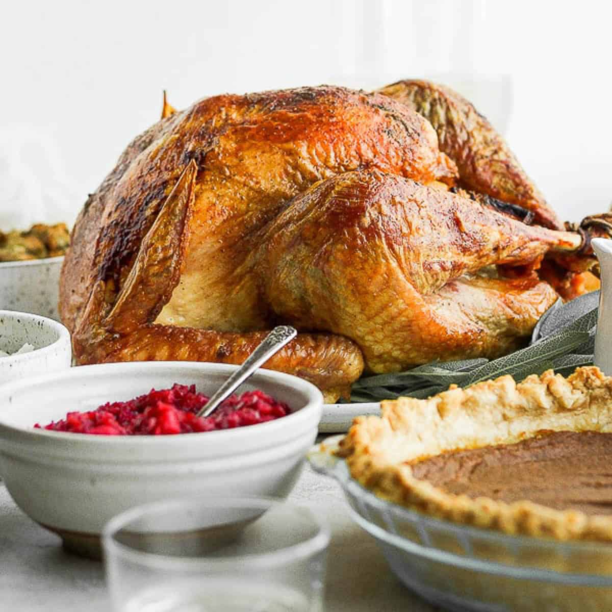 The best grilled turkey recipe.