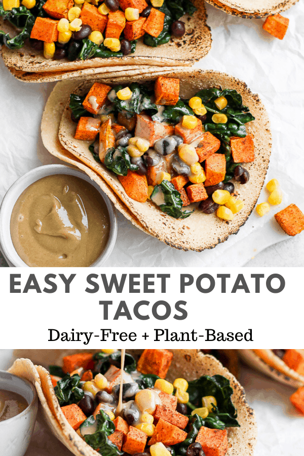 healthy sweet potato tacos