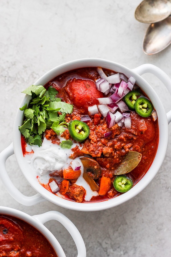 Best Turkey Chili Slow Cooker Instant Pot The Wooden Skillet