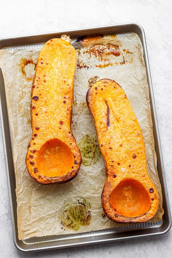 How to easily roast the best butternut squash.