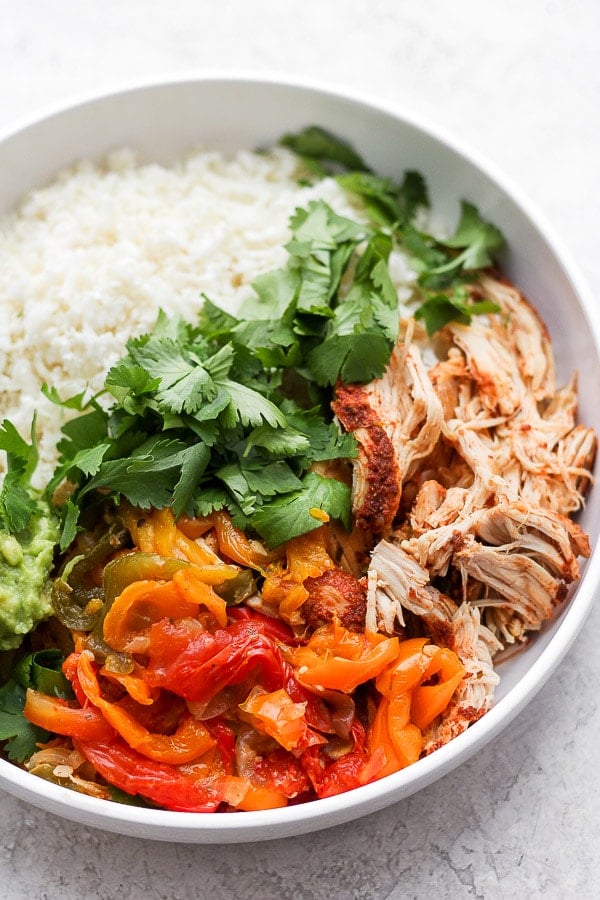 Slow Cooker Chicken Fajitas