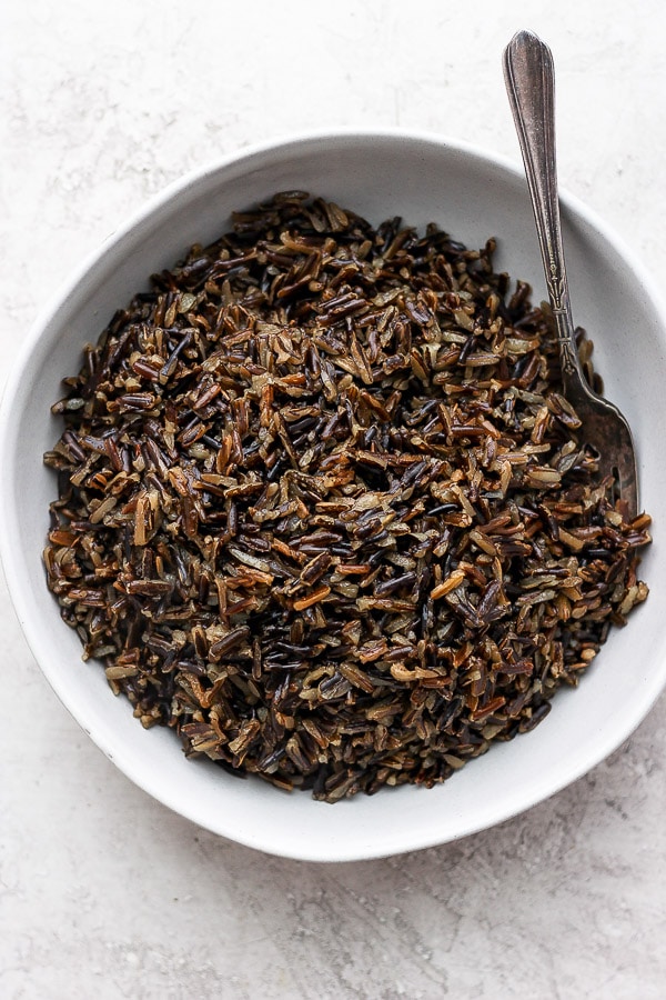 A quick and easy instant pot wild rice recipe.