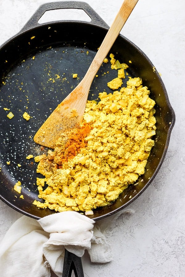 How to make the best tofu scramble.