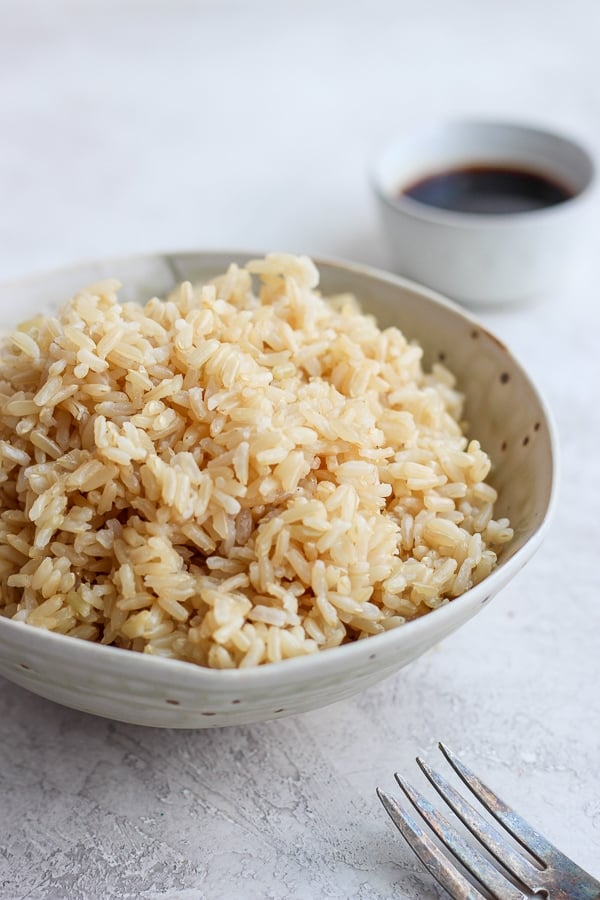 Avocado + Brown Rice Bowl - The Wooden Skillet