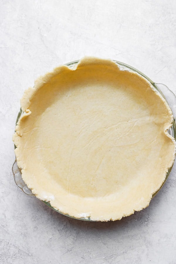 The best homemade gluten free pie crust.