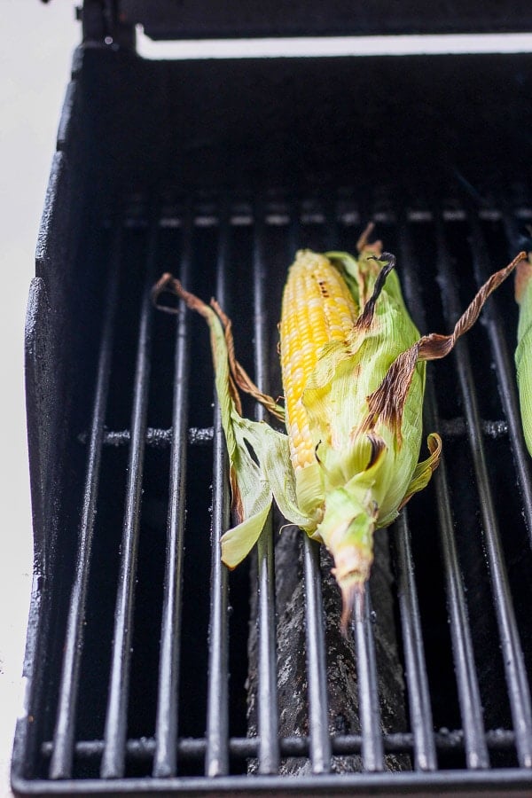 Grilled Corn on the Cob in Husk - The Wooden Skillet