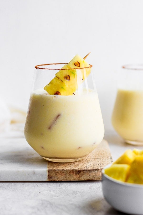 The best pina colada cocktail recipe.