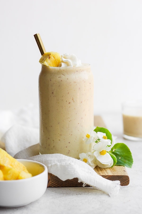 The best pineapple smoothie.
