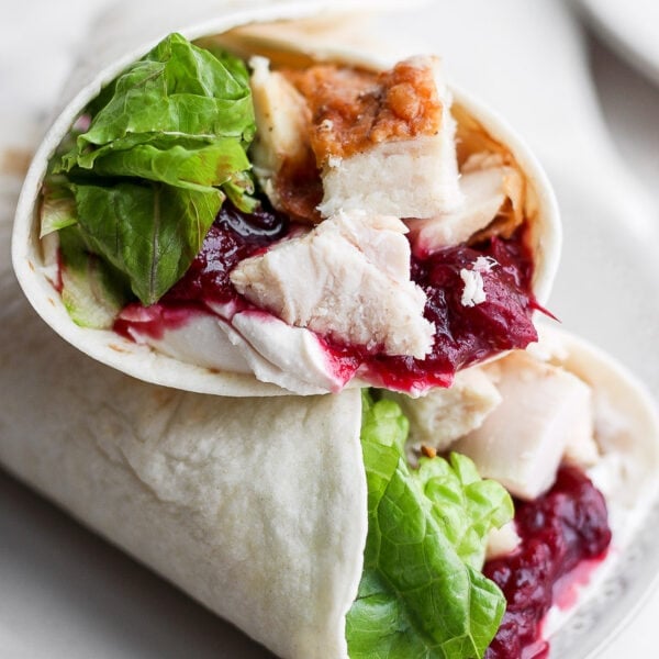 Italian Chicken Wrap - foodiecrush