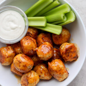 buffalo chicken meatballs