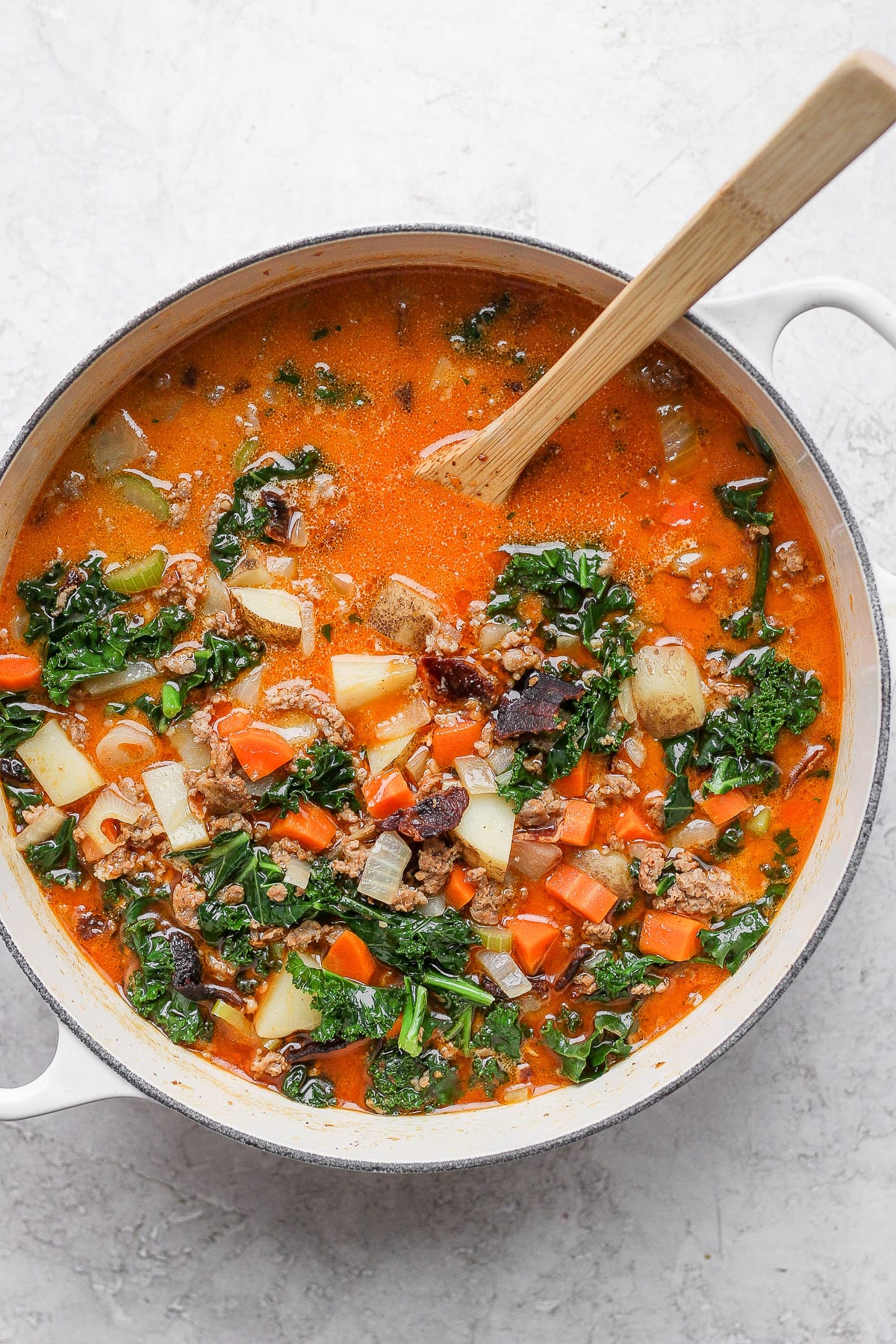 Whole30 Zuppa Toscana - The Wooden Skillet