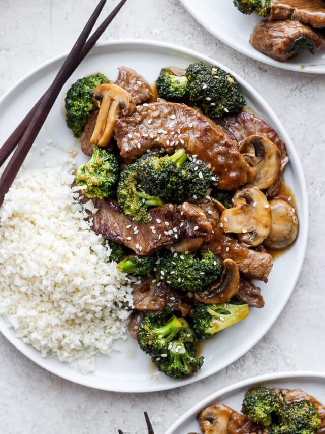 Healthy Beef and Broccoli Story
