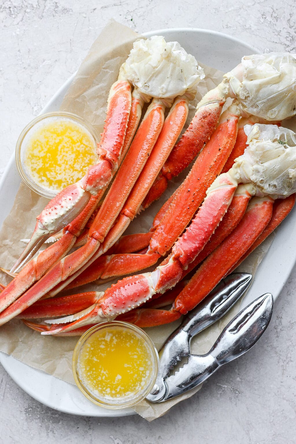 Baked Crab Legs (how to cook crab legs) - The Wooden Skillet