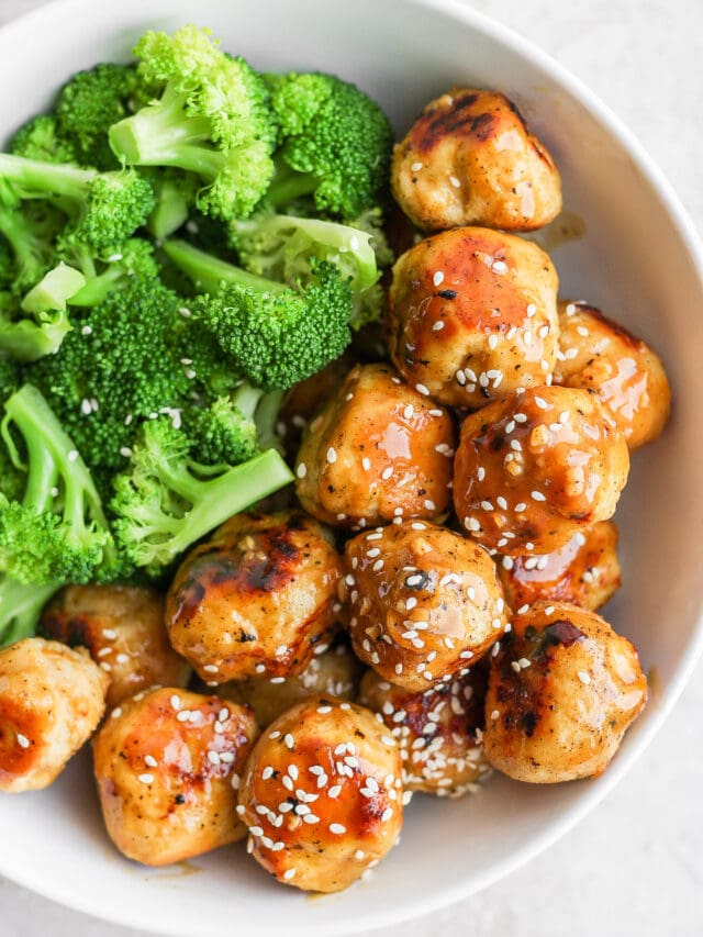Orange Chicken Meatballs Story