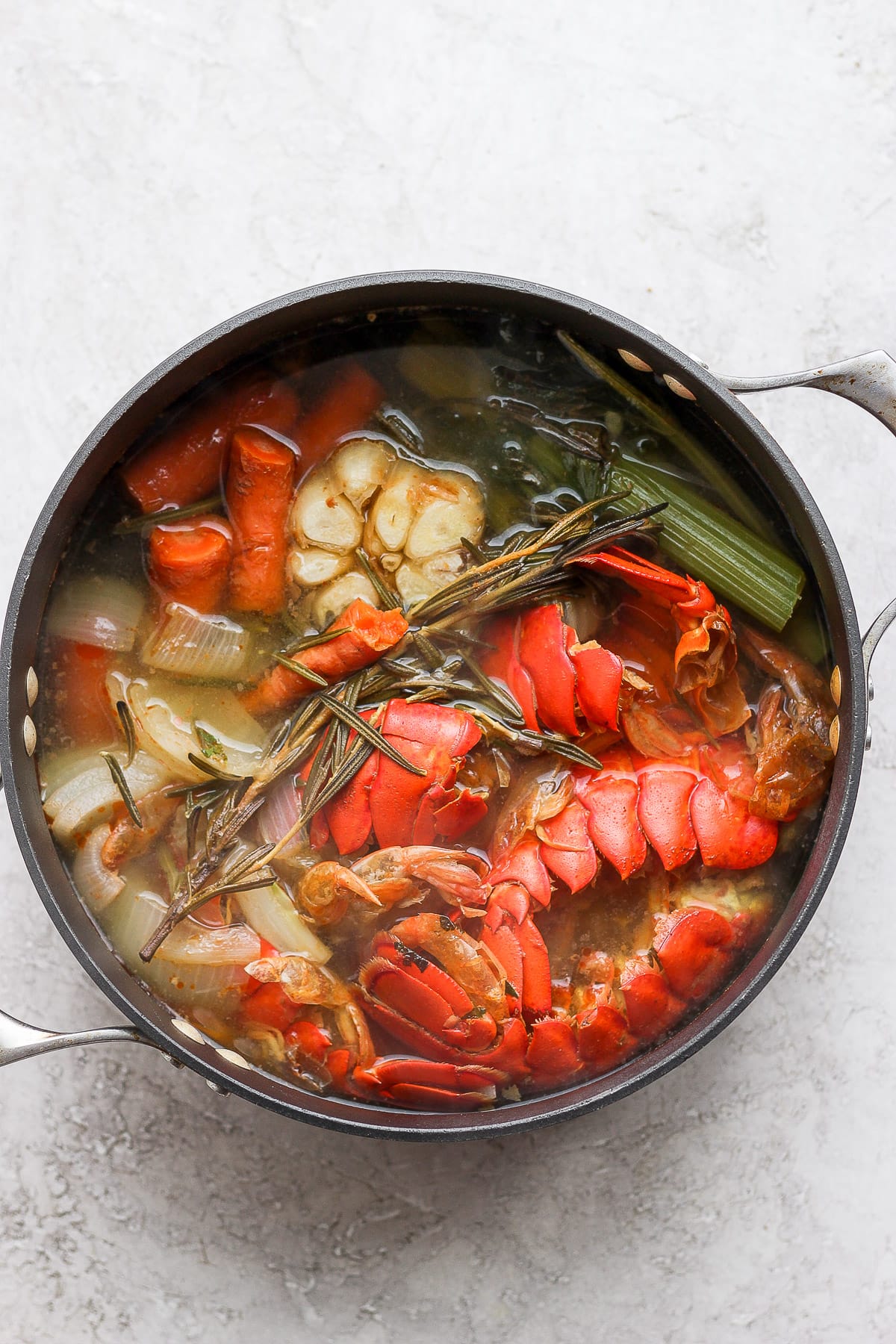 Seafood Stock Recipe - How to Make Crab Stock