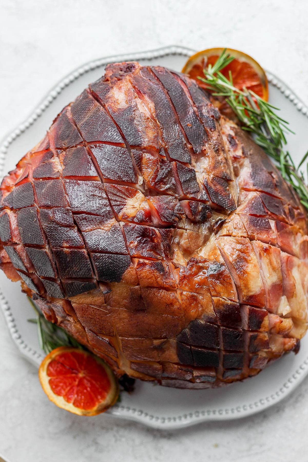 Double smoked ham recipe.