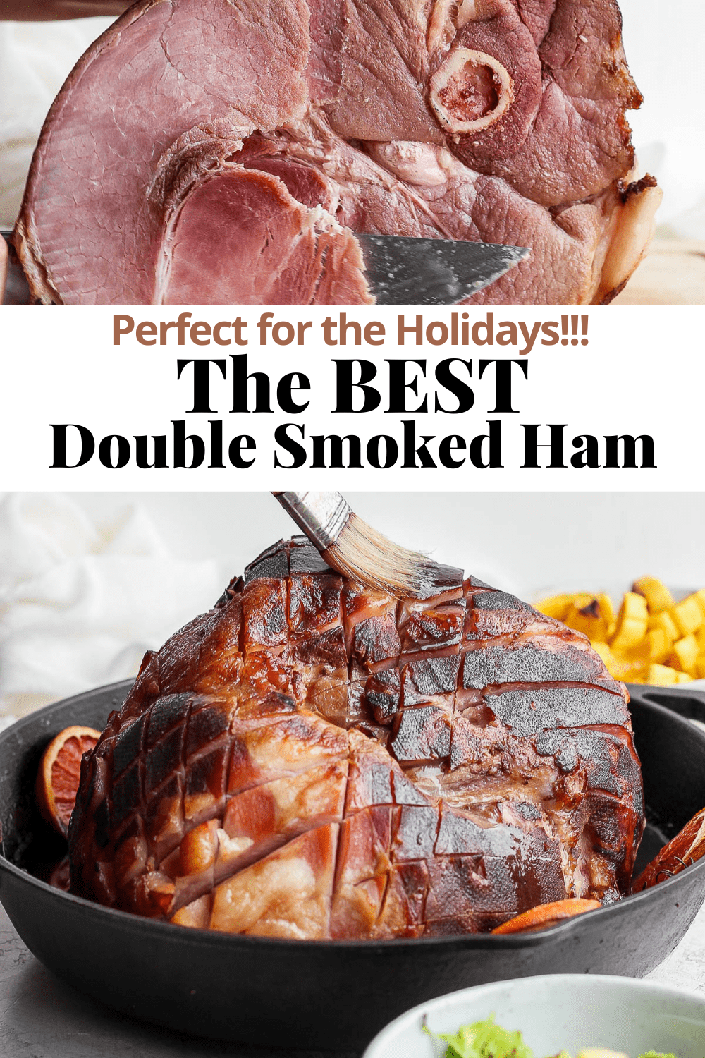 Best way to cook smoked ham best sale