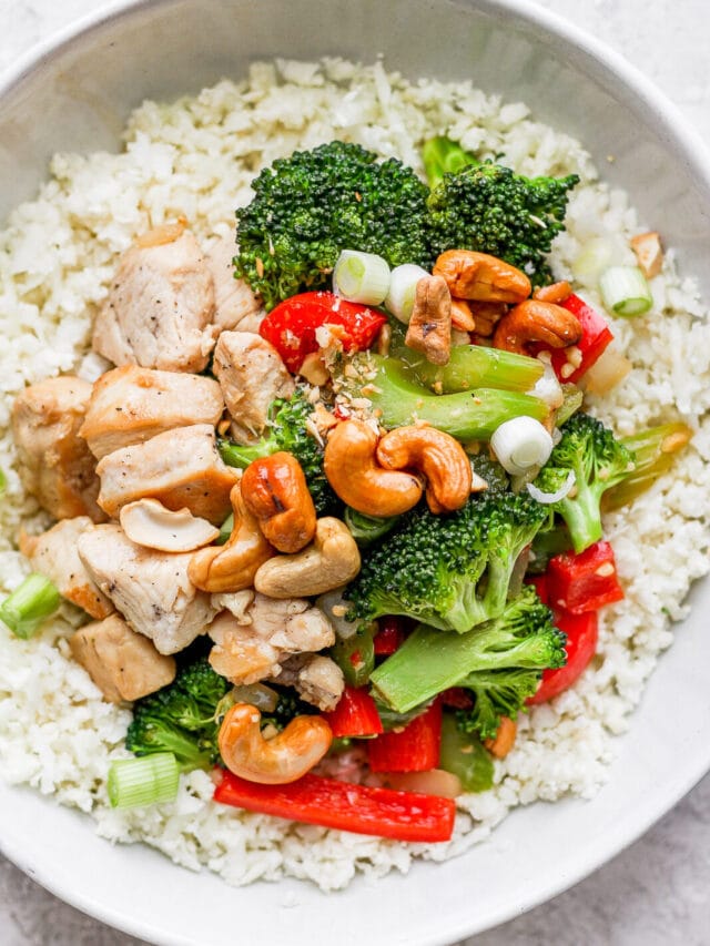 Cashew Chicken Stir Fry Story