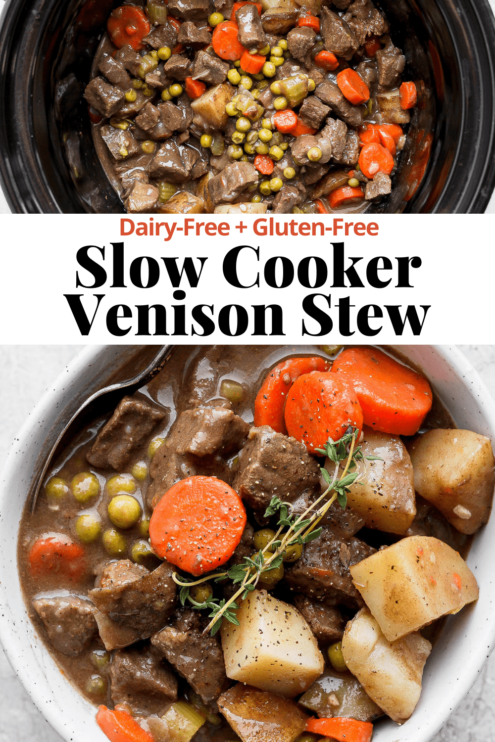 Crockpot Venison Stew - The Wooden Skillet