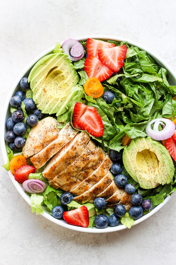 Easy Grilled Chicken Salad Story