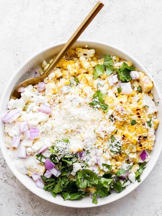 Mexican Street Corn Salad Story