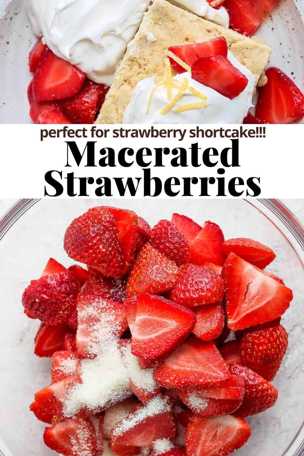 Macerated Strawberries - Spend With Pennies