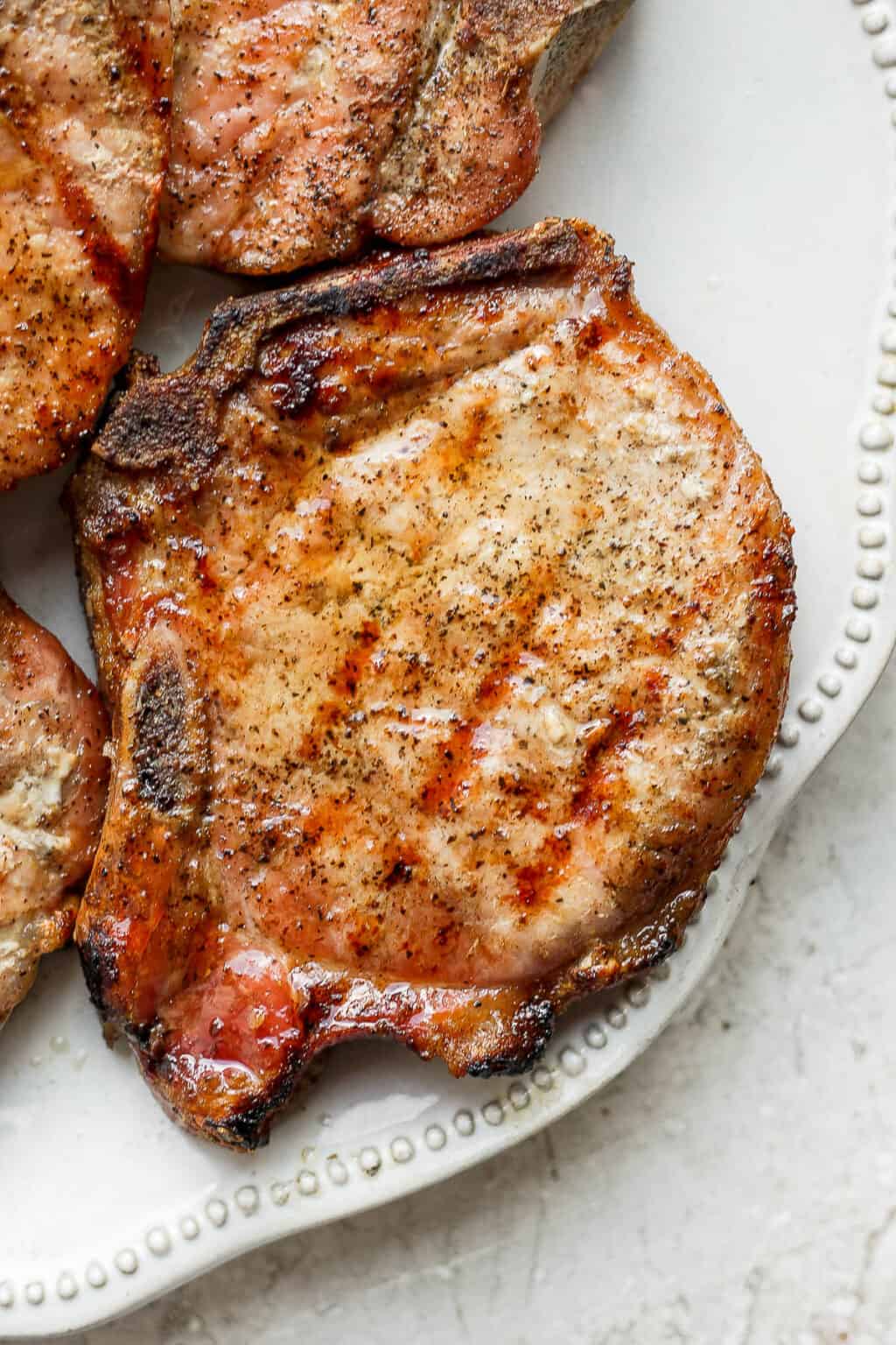 Smoked Pork Chops - The Wooden Skillet