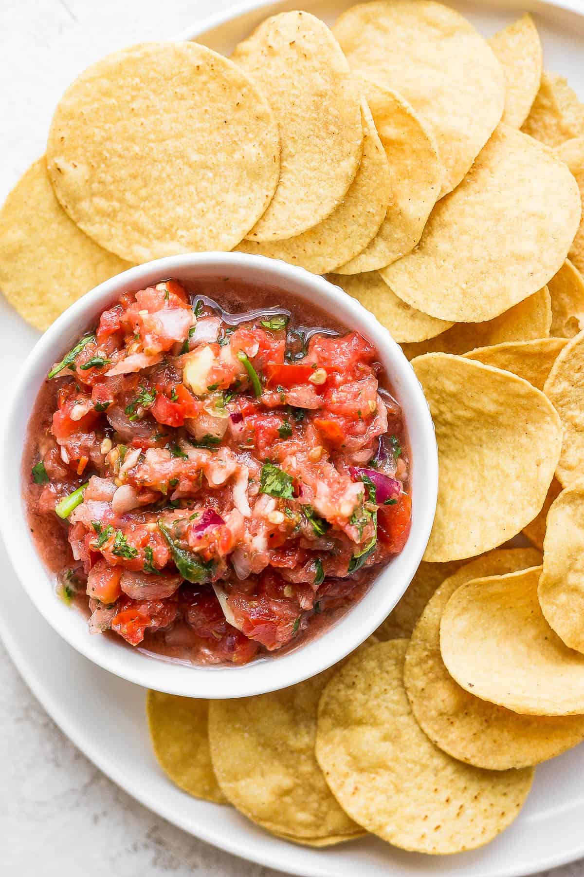 Easy Blender Salsa with Fresh Tomatoes - Butter with a Side of Bread