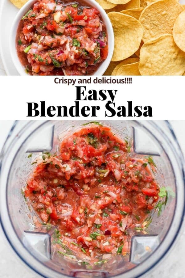 Blender Salsa (Quick + Easy) The Wooden Skillet