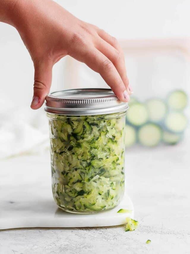 How To Freeze Zucchini Story