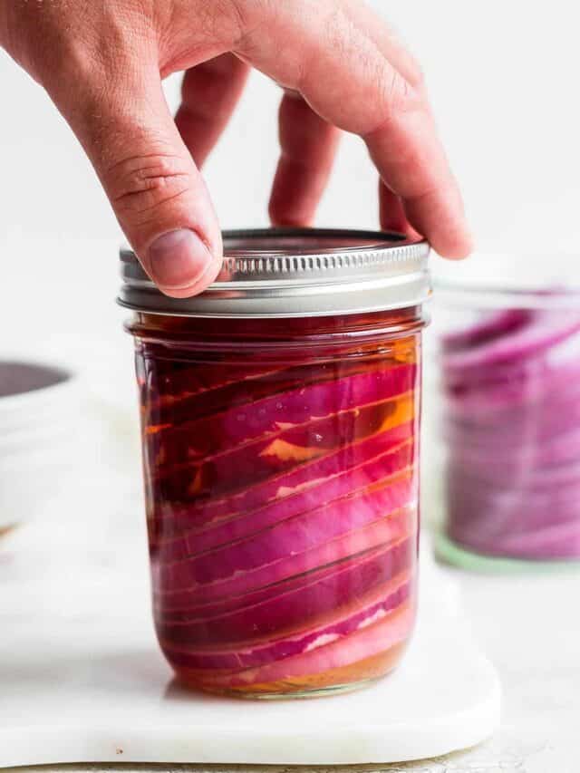 Quick Pickled Red Onions Story