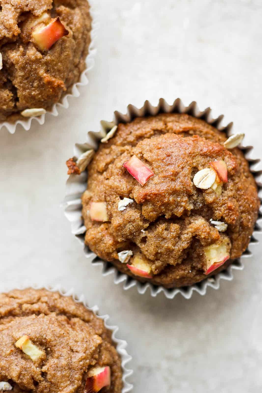 An apple cinnamon muffin.