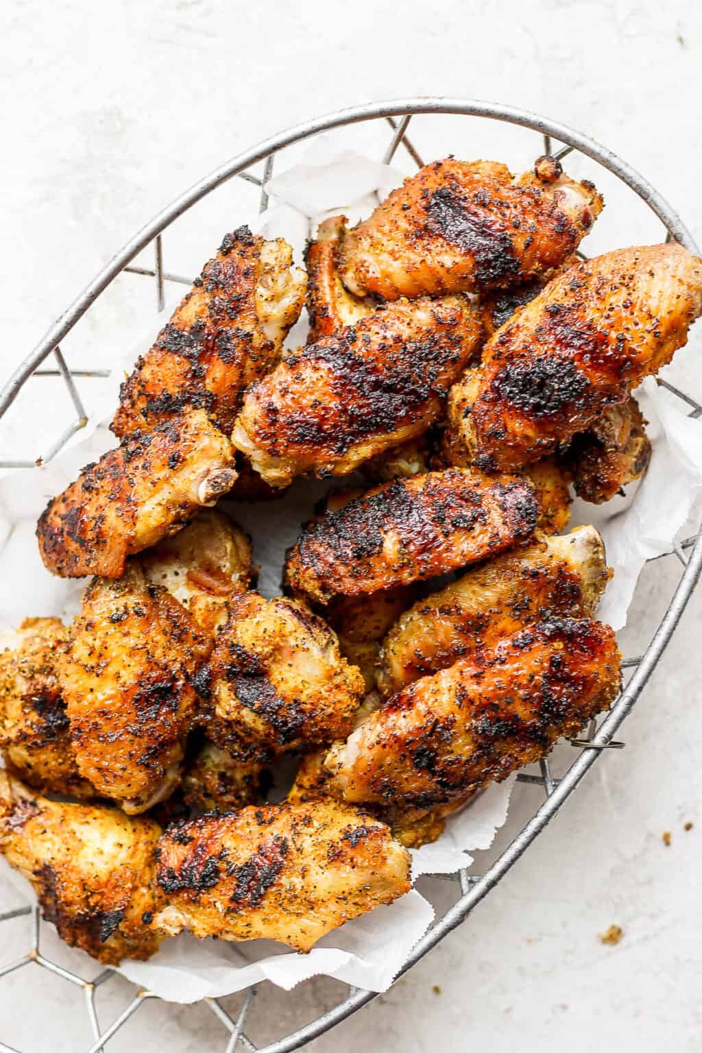 Grilled Chicken Wings (+ Dry Rub) The Wooden Skillet