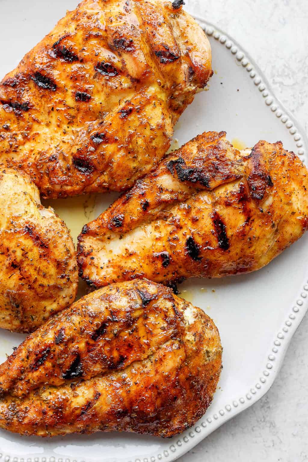 Smoked Chicken Breasts - The Wooden Skillet