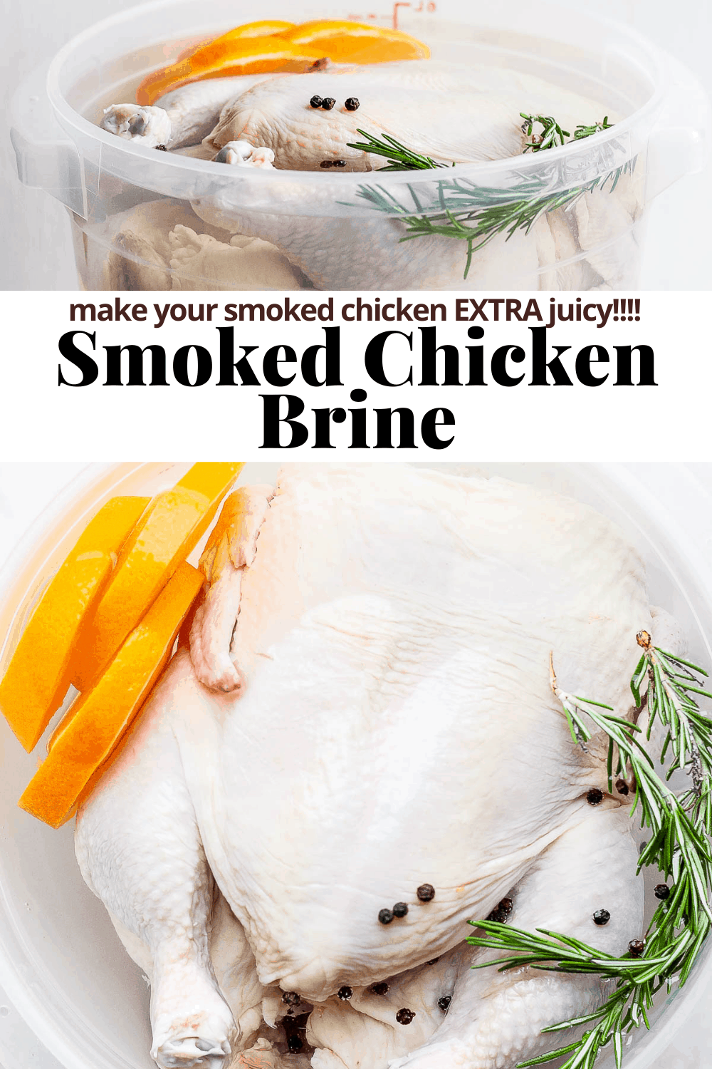 Smoked Chicken Brine Recipe