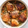 Baked Chicken and Rice - The Wooden Skillet