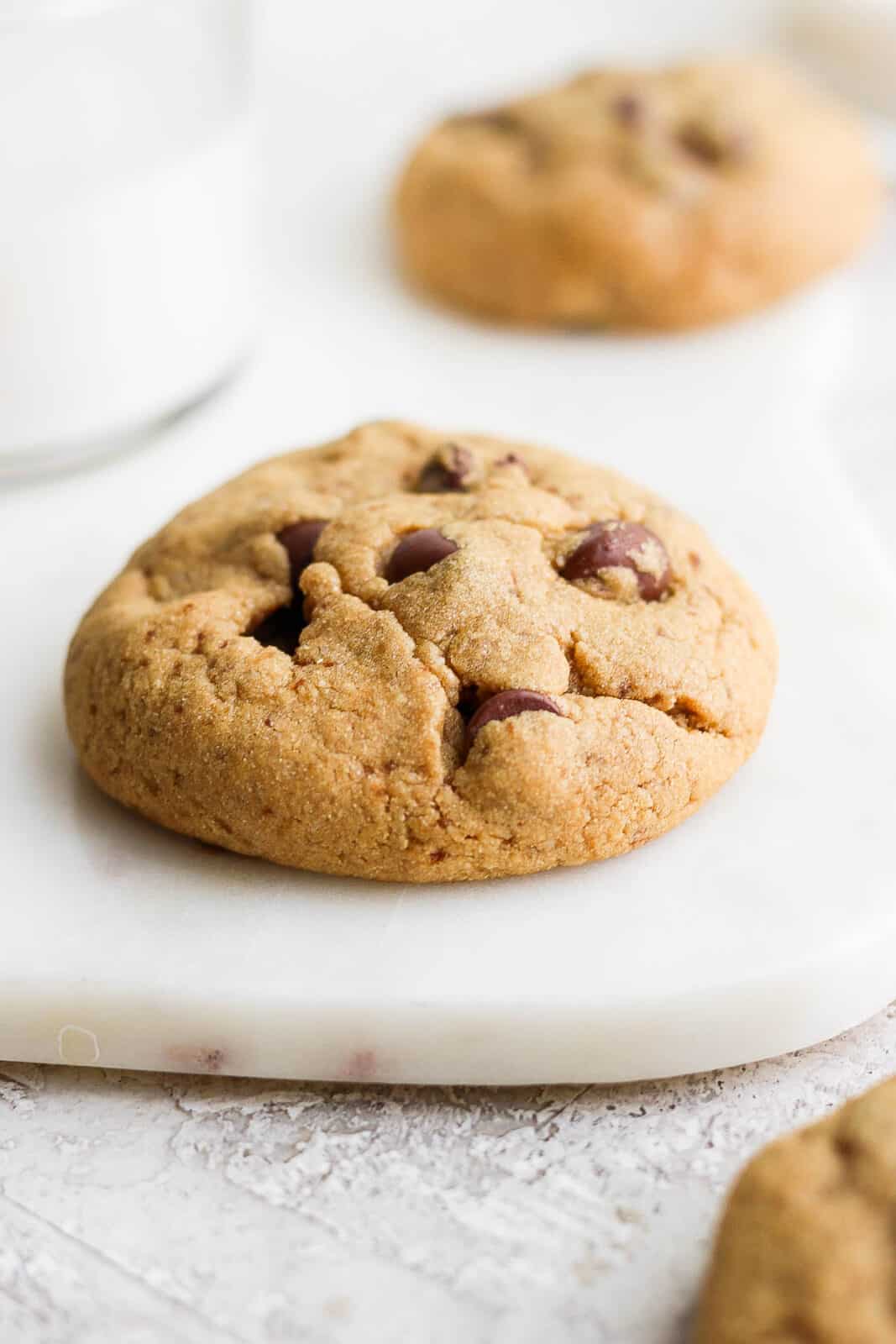 A paleo chocolate chip cookie.