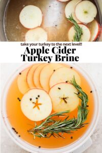 Apple Cider Turkey Brine - The Wooden Skillet